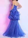A-line Sweetheart Organza Short/Mini Tiered Homecoming Dresses #02051627