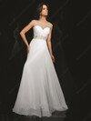 White Chiffon Tulle Scoop Neck Cap Straps Beading Wholesale Open Back Prom Dresses #02060501