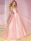 Princess Sweetheart Tulle Taffeta Floor-length Beading Prom Dresses #02016562