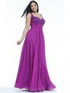 Empire Sweetheart Chiffon Floor-length Sequins Prom Dresses #02016648