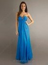 Empire Sweetheart Chiffon Floor-length Rhinestone Prom Dresses #02016292