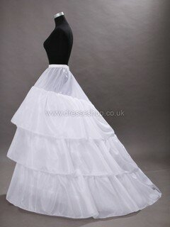 Nylon/Taffeta Ball Gown Slip 3 Tiers Petticoats #DS03130033