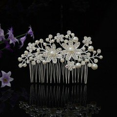 Ivory Alloy Combs & Barrettes #DS03020239