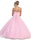 Amazing Floor-length Sweetheart Organza Crystal Detailing Pink Quinceanera Dresses #02071719