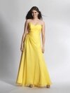 A-line Sweetheart Chiffon Floor-length Sleeveless Beading Prom Dresses #02012263