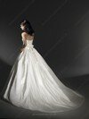 Ball Gown Sweetheart Taffeta Sweep Train Beading Wedding Dresses #00018698