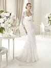 Trumpet/Mermaid Sweetheart Lace Sweep Train Sashes / Ribbons Wedding Dresses #00020326