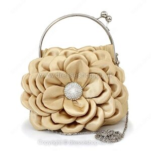 Elegant Silk with Flower Special Occasion Clutches/Evening Handbags(More Colors) #140E41T405