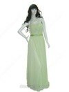 Sweetheart Chiffon with Sashes/Ribbons A-line Sage Wholesale Prom Dress #02013378