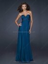 Empire Sweetheart Chiffon Floor-length Sequins Prom Dresses #02014565