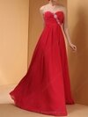A-line Sweetheart Chiffon Floor-length Beading Prom Dresses #02014422
