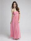 Empire Strapless Chiffon Ankle-length Draped Military Ball Dresses #02021963
